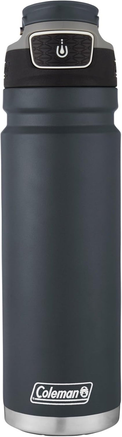 Freeflow 24 oz Stainless Steel Water Bottle in Slate
