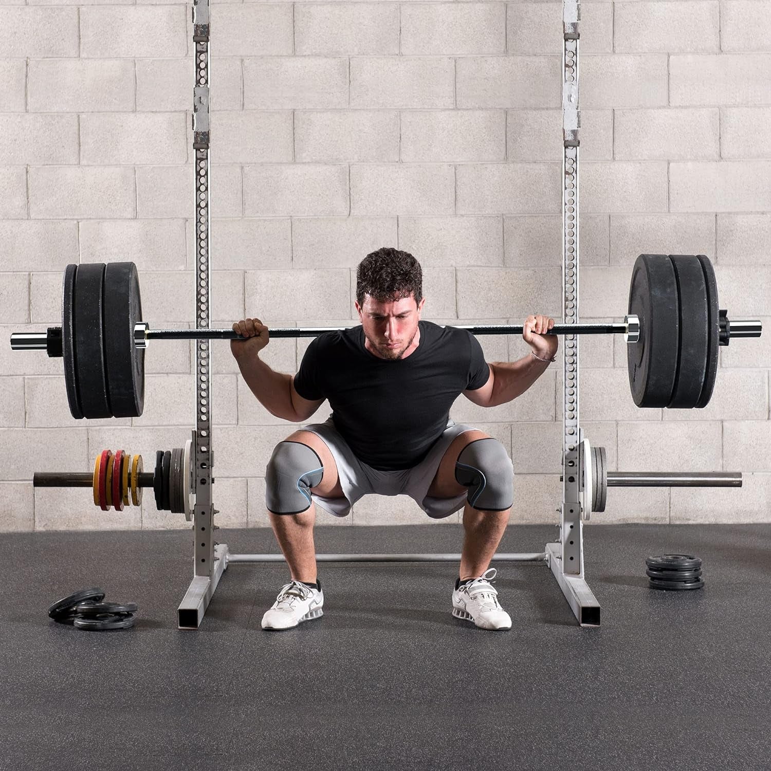 Olympic EZ Curl Barbell - Available in 330LB, 700LB, 1000LB, and 1500LB for Bicep Curls, Squats, and Weightlifting