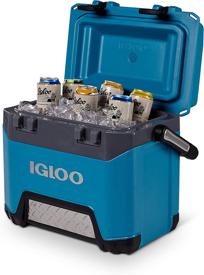 25 Qt BMX Heavy-Duty Ice Chest Cooler with Cool Riser Technology