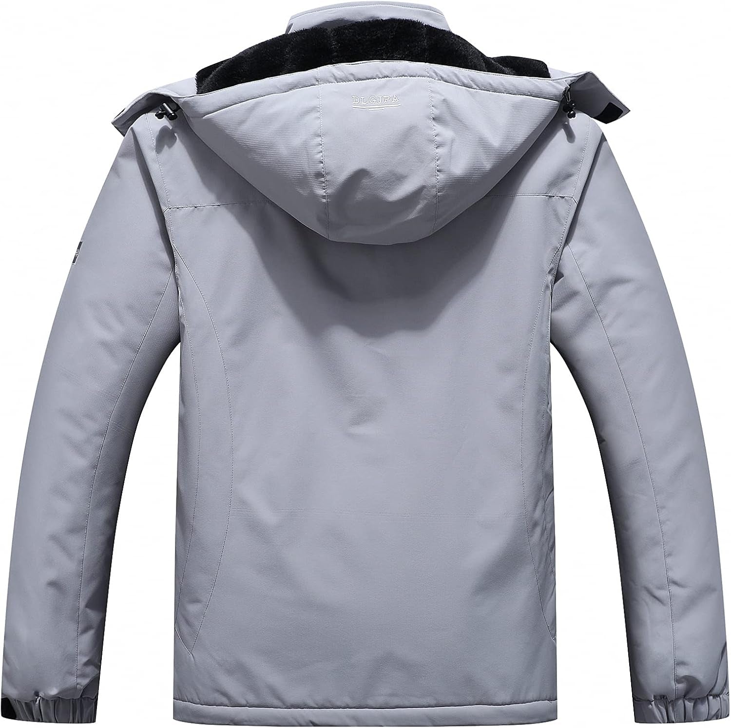 Men's Waterproof Ski Jacket with Hood - Windproof Winter Coat for Snow and Rain