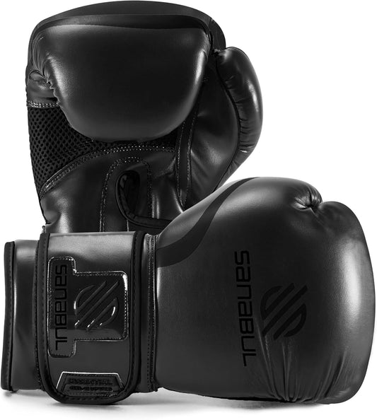 Essential Gel Boxing Gloves for Men and Women - Ideal for Kickboxing, MMA, Muay Thai, Heavy Bag Training, and Sparring