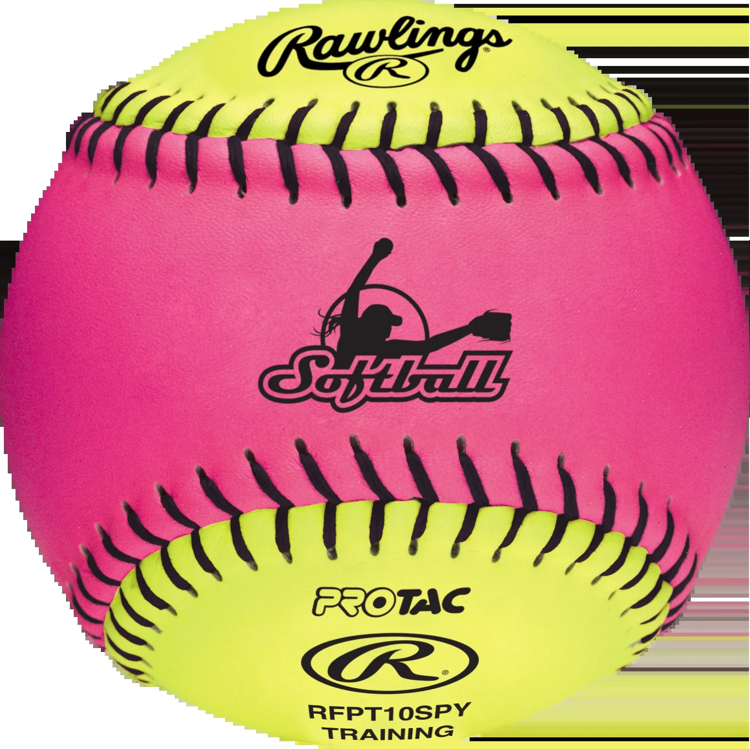Official League Fastpitch Softballs for Recreational Use, 10 Inch, Pack of 4