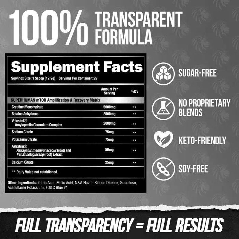 SUPERHUMAN POST - Post Workout Muscle Builder†