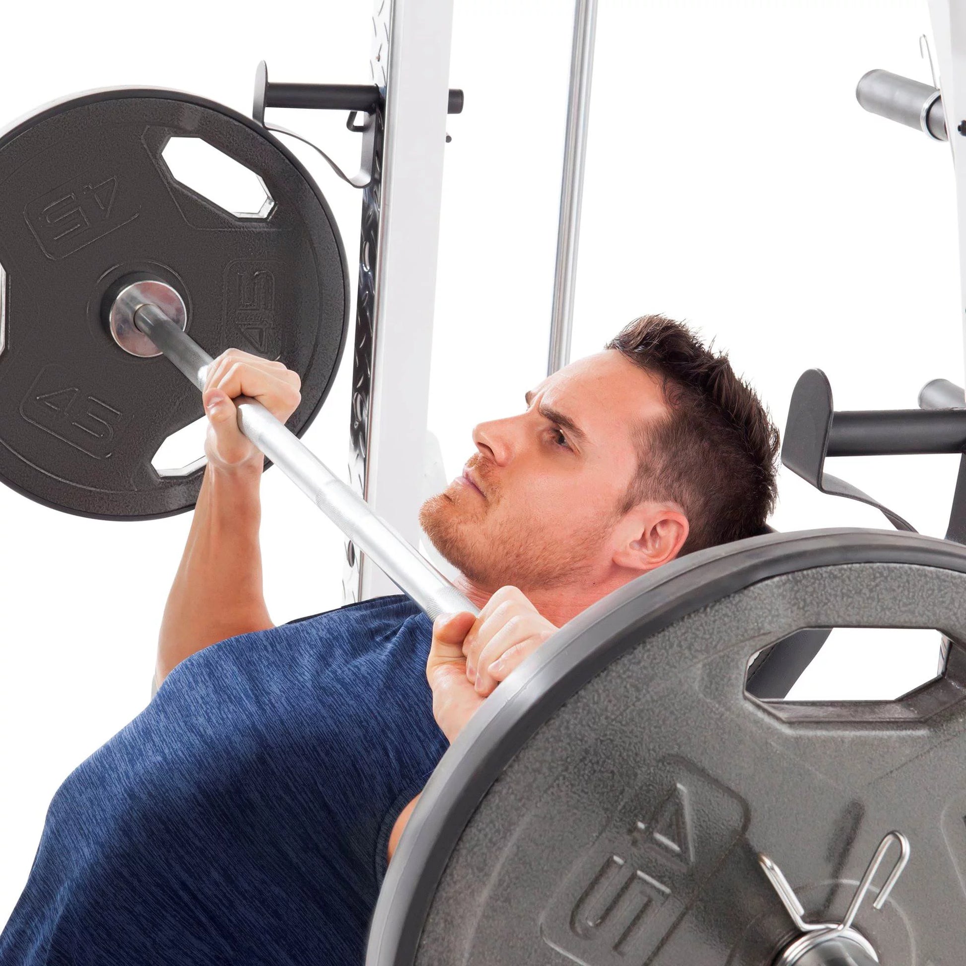 Pro Smith Cage Total Body Workout System in White