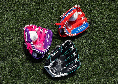 Players Series T-Ball and Youth Baseball Gloves, Available in Sizes 9" to 11.5", Multiple Styles