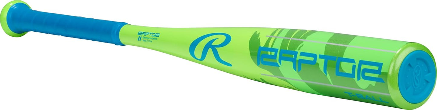 Raptor T-Ball Bat - USA -12 Drop, 2 1/4" Barrel, One-Piece Aluminum Construction
