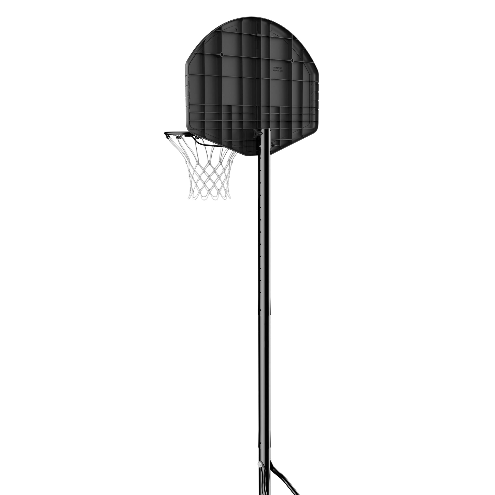 32-Inch Portable Basketball Hoop with Eco-Composite Backboard and Adjustable Height for Outdoor Use