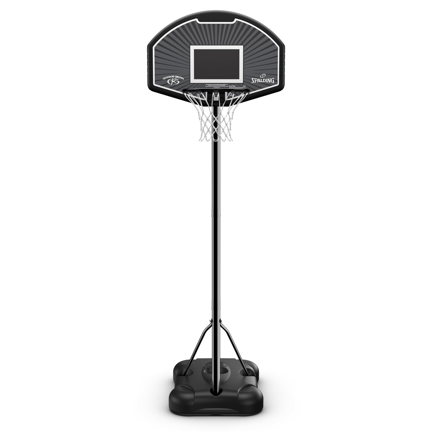 32-Inch Portable Basketball Hoop with Eco-Composite Backboard and Adjustable Height for Outdoor Use