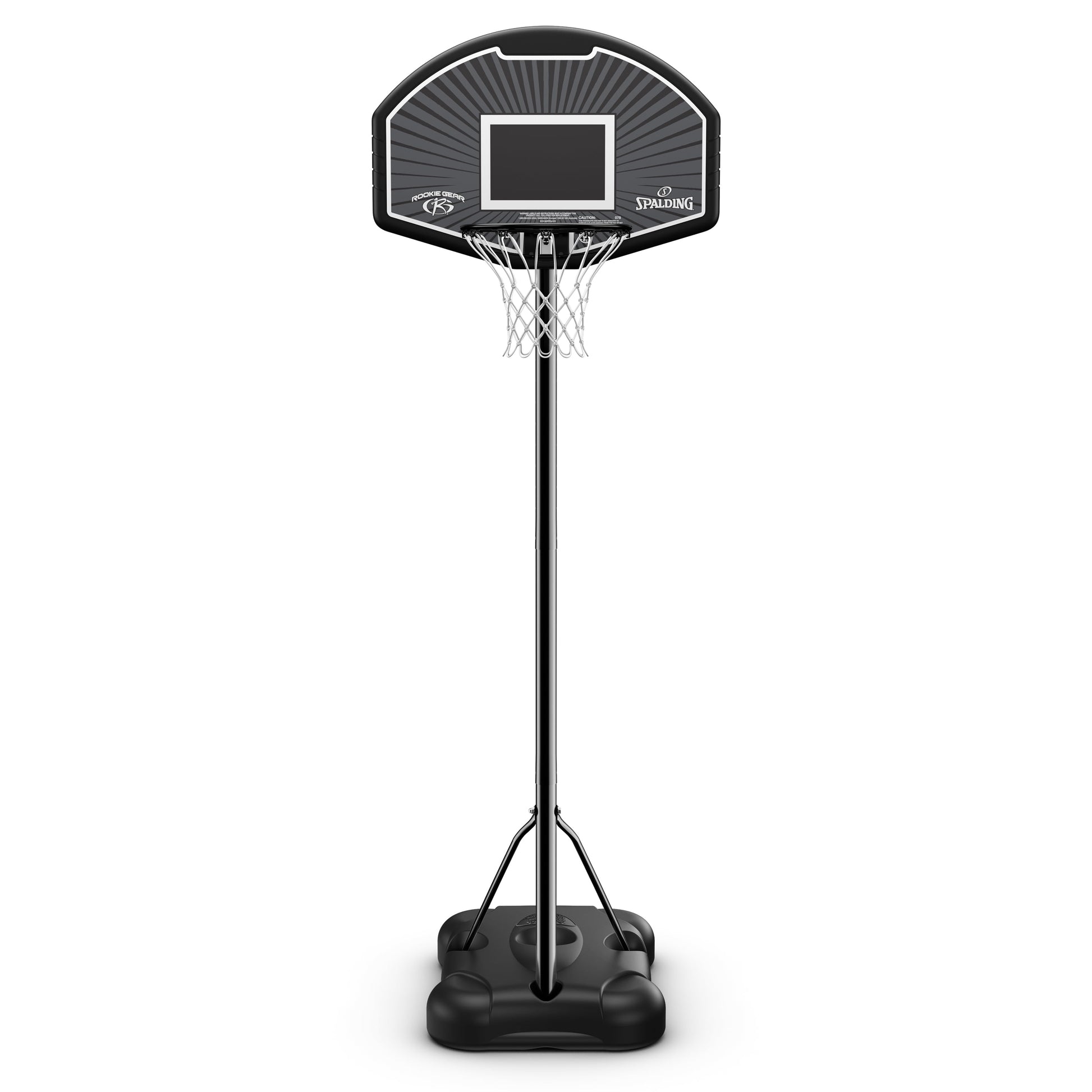 32-Inch Portable Basketball Hoop with Eco-Composite Backboard and Adjustable Height for Outdoor Use