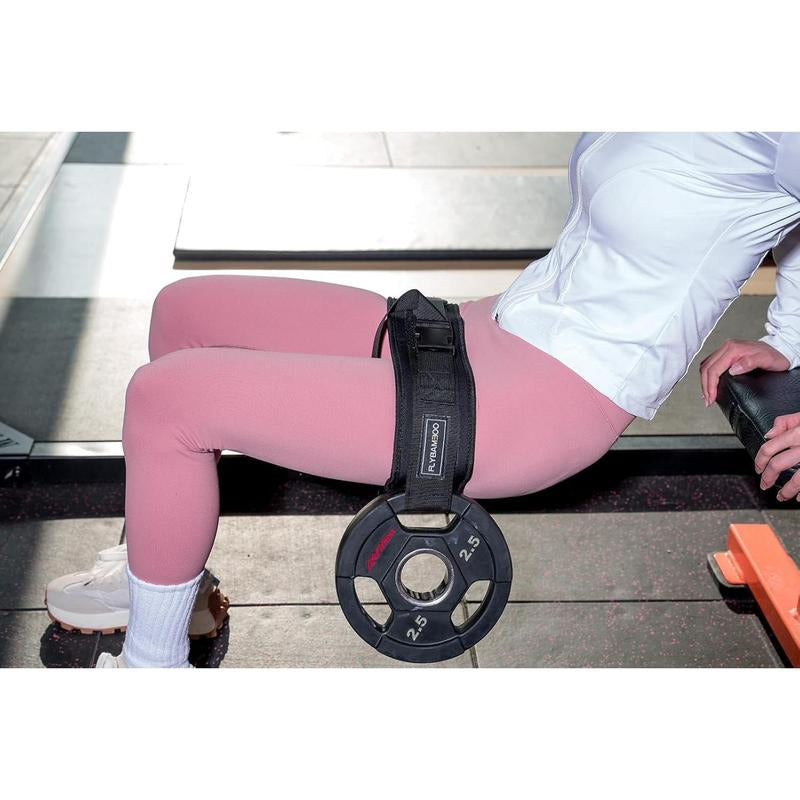 Hip Thrust Belt for Dumbbells,Booty Belt for Hip Thrust Slip-Resistant Padding