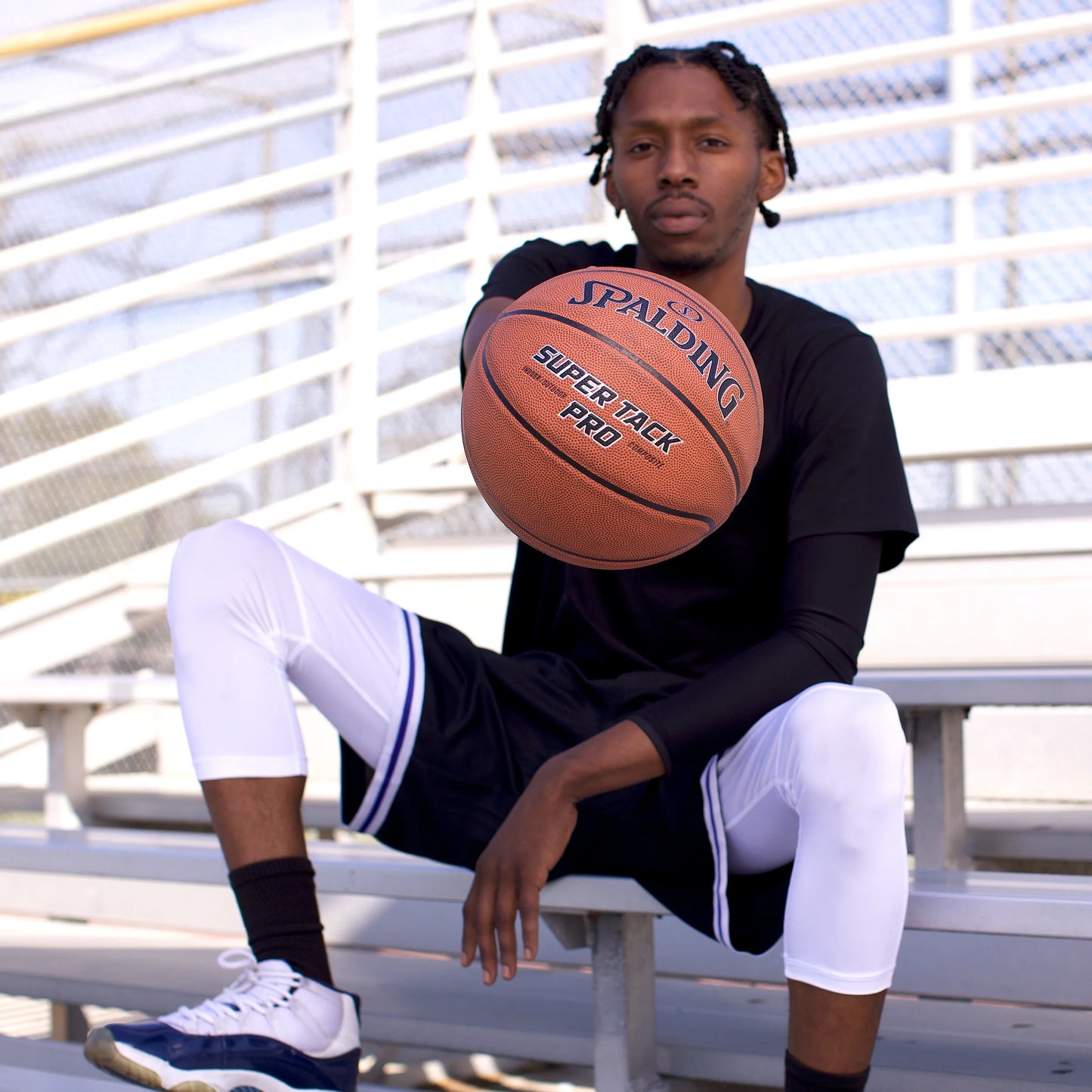 Super Tack Pro Composite Leather Basketball, Size 7 (29.5 inches)