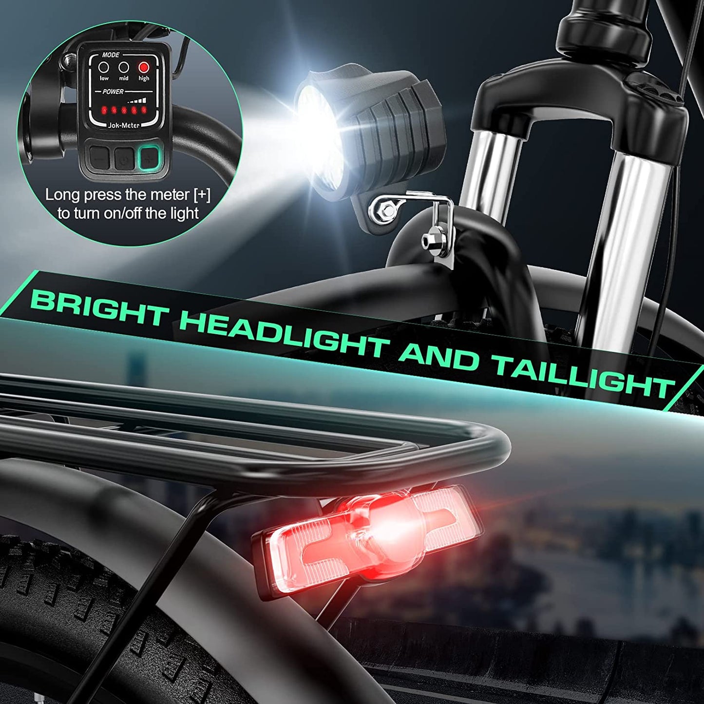 26" Electric Cruiser Bike - 500W E-Bike for Adults, 20MPH Speed, 48V Removable Battery, 7-Speed Professional Electric City Commuter Bicycle