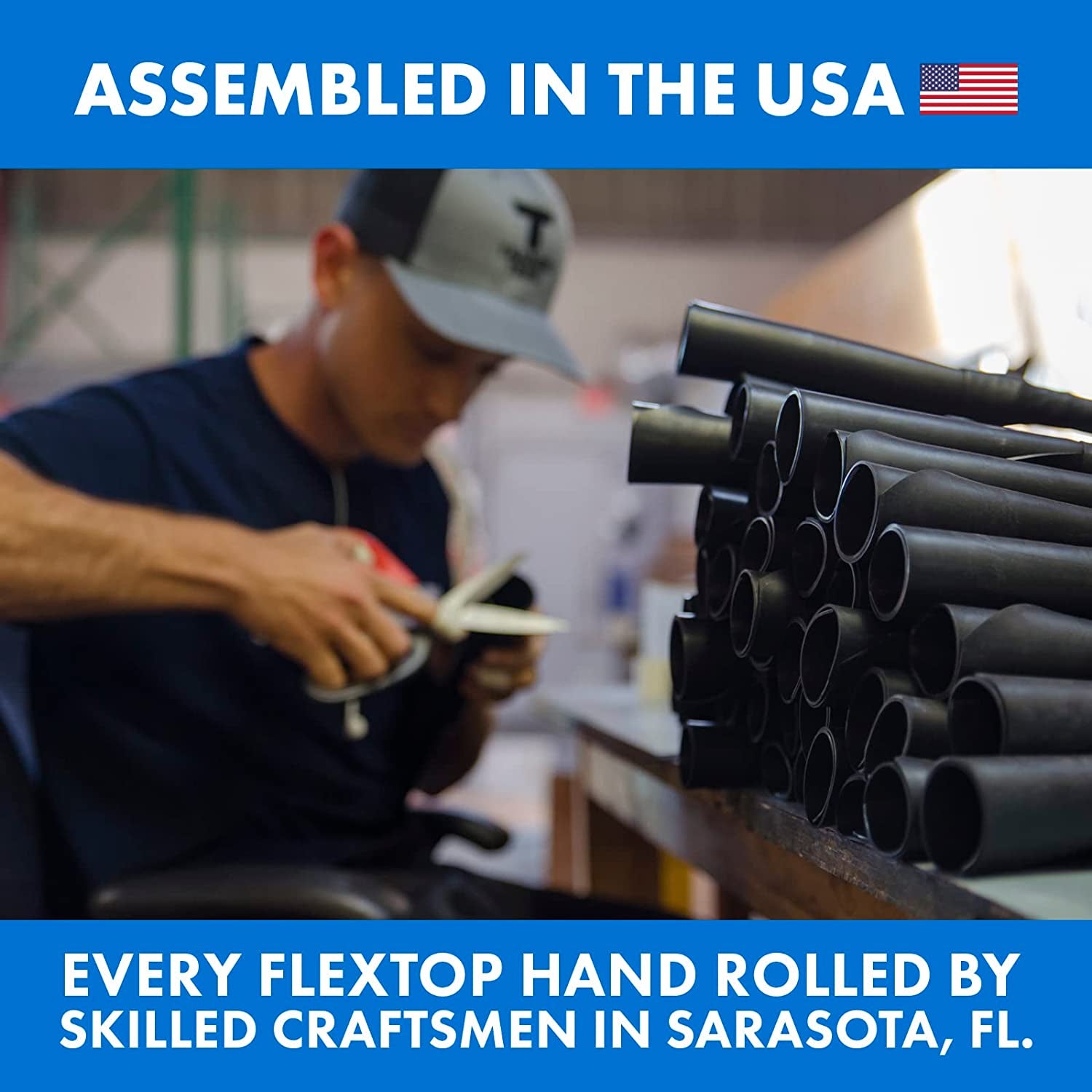 Tee Original Adjustable Batting Tee for Baseball and Softball – Steel Shaft, Composite Base, Hand-Rolled Rubber Top, Height Adjustable from 26" to 43