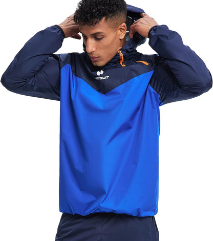 Men's Sauna Suit - Sweat-Enhancing Jacket and Pants for Gym Workouts