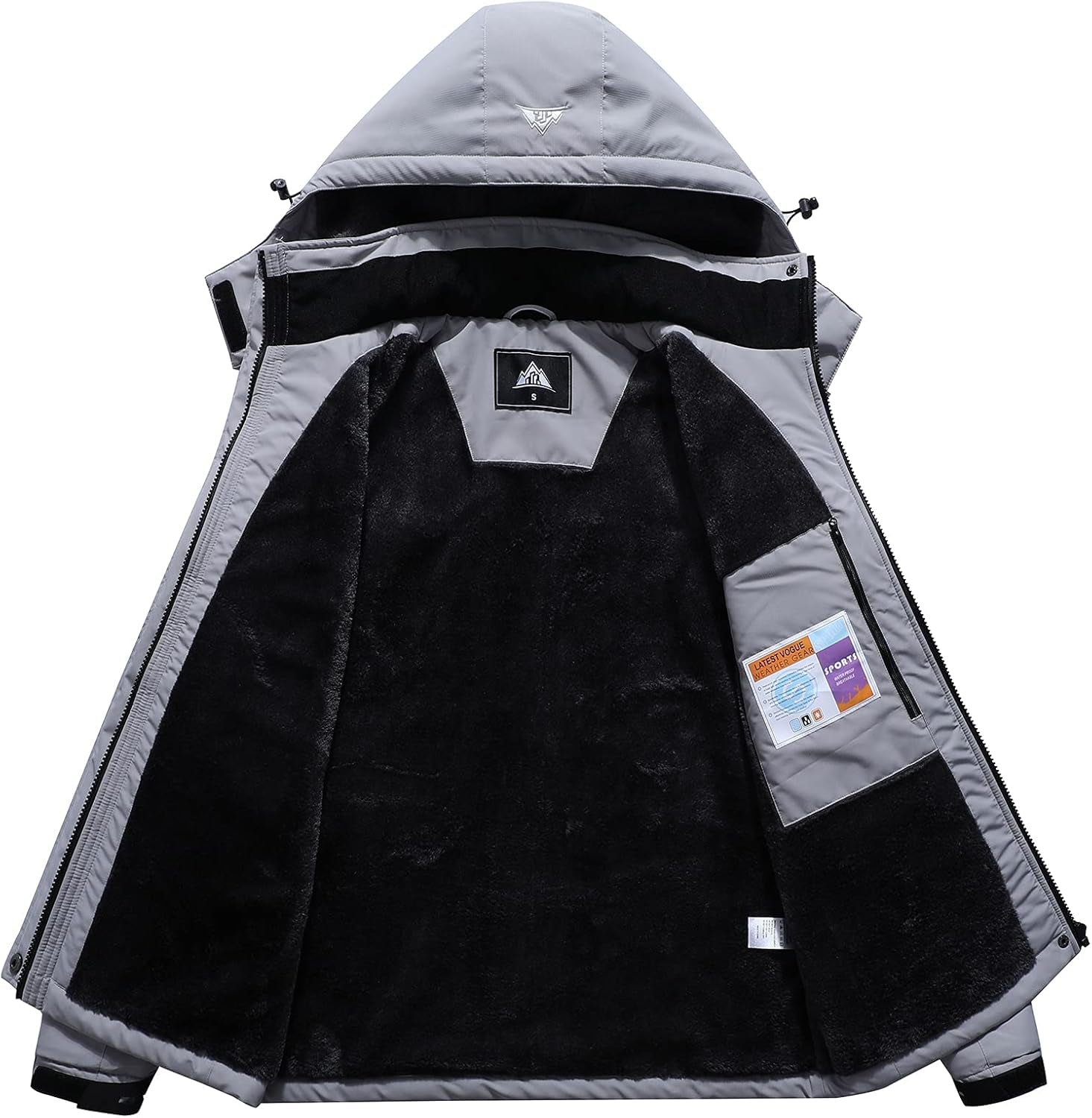 Women's Waterproof Ski Jacket - Insulated Winter Coat for Outdoor Activities, Hiking, and Snowboarding