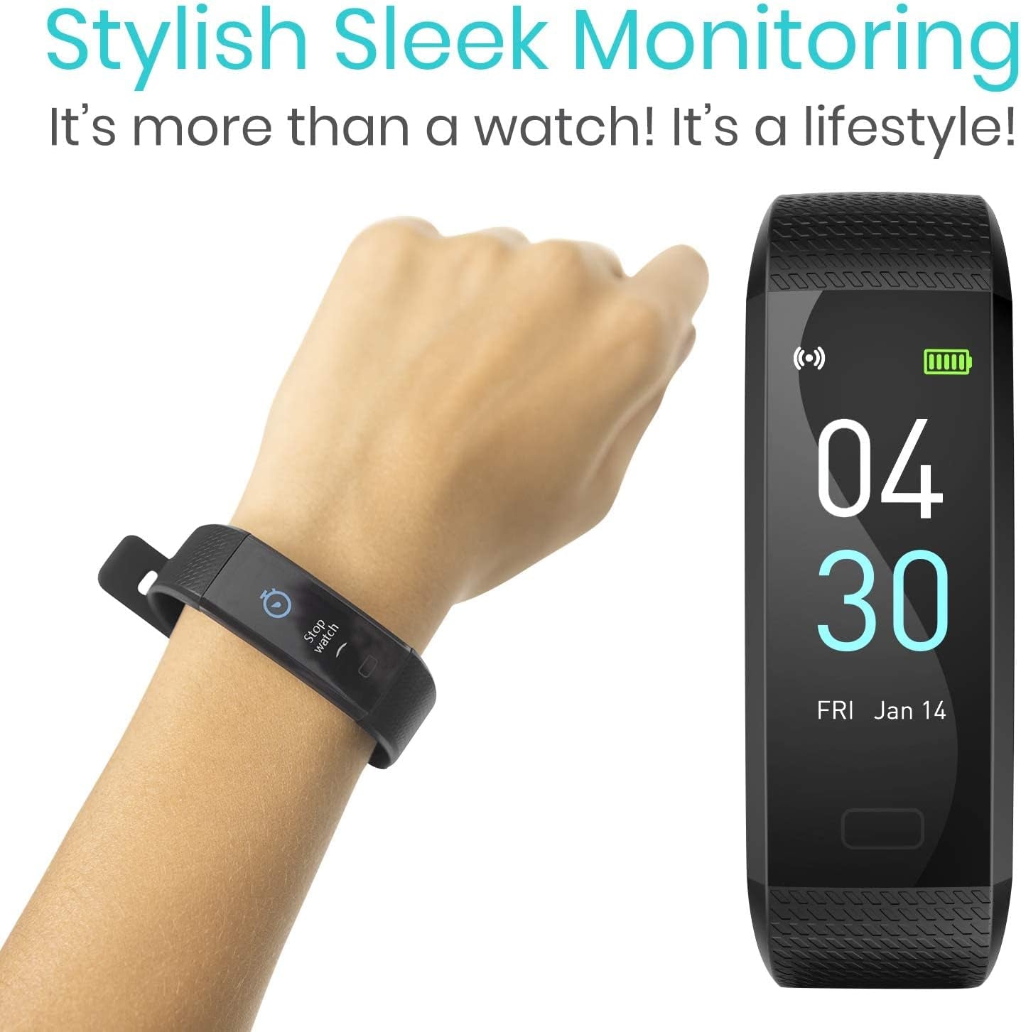 Pedometer Watch for Men and Women