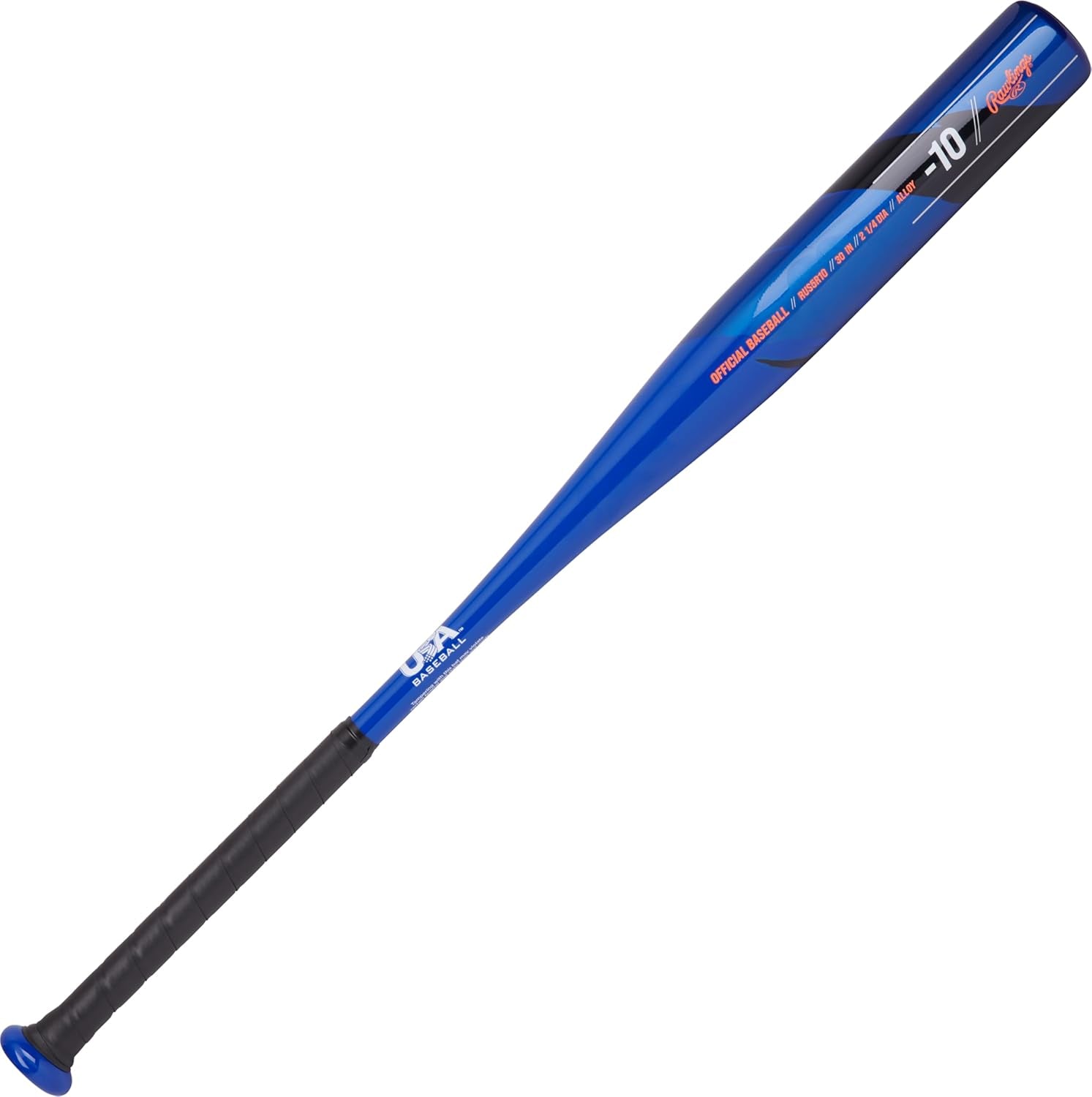 Raptor Youth Baseball Bat - USA Certified -10 Drop, 2 1/4" Barrel, 1-Piece Aluminum
