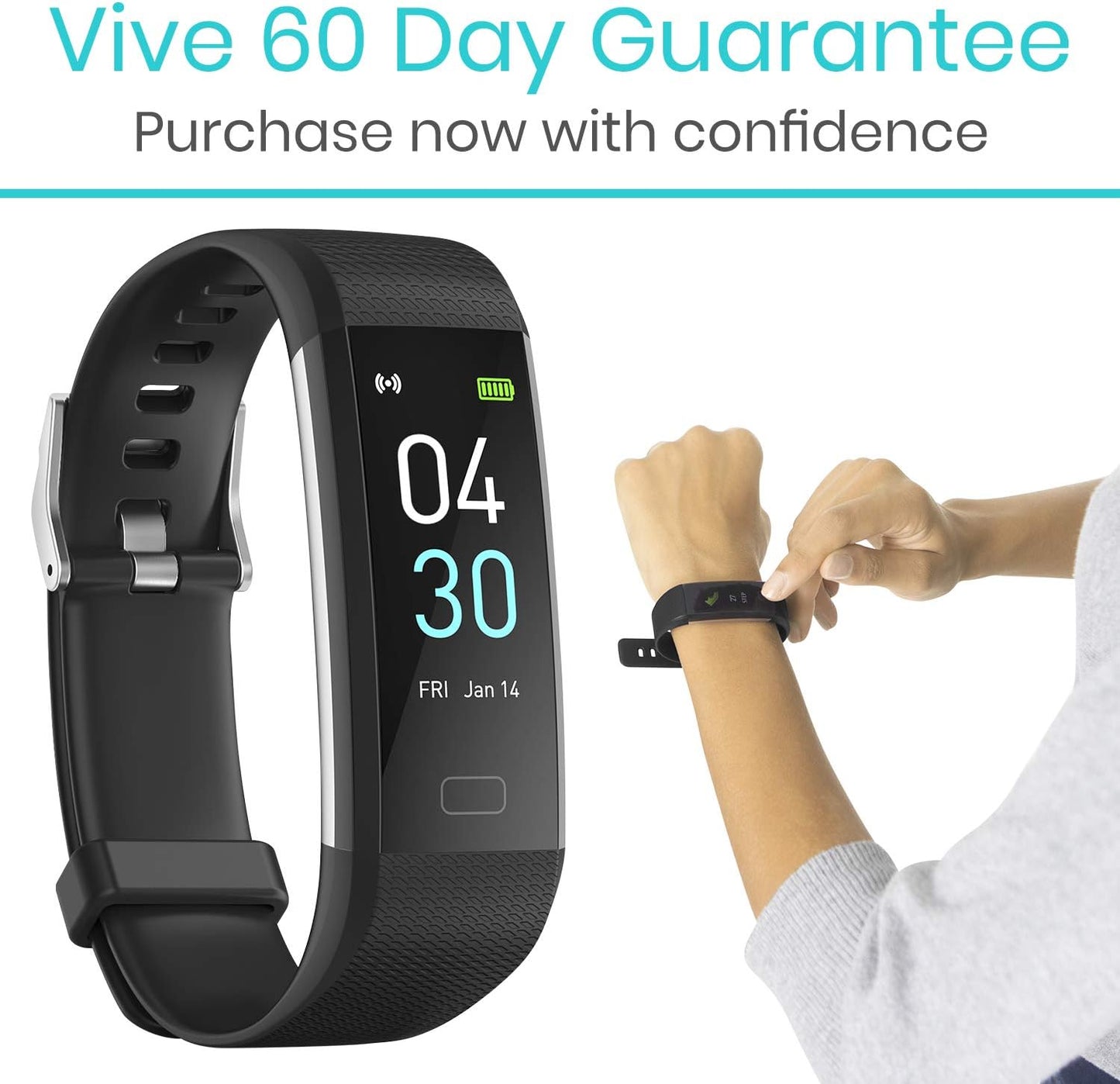 Pedometer Watch for Men and Women