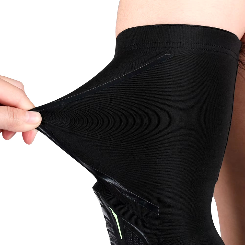 Sports Arm Guard Compression Sleeve - Crashproof Elbow Protection with UV Shield for Running, Fishing, and Cycling