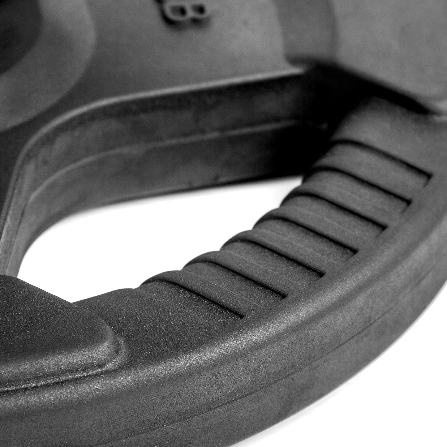 Rubber Coated Weight Plates Set for Barbell Strength Training - Ideal for Home Gym Use