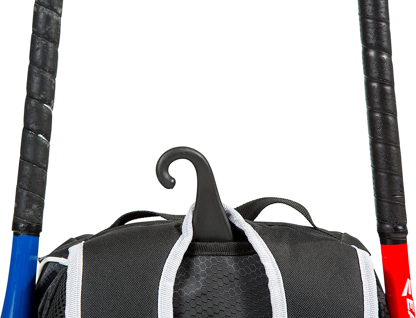 Baseball Bat Backpack - Premium Gear Bag for Baseball, T-Ball, and Softball Equipment for All Ages | Accommodates Bat, Helmet, Glove, and Footwear | Features Shoe Compartment and Fence Hook