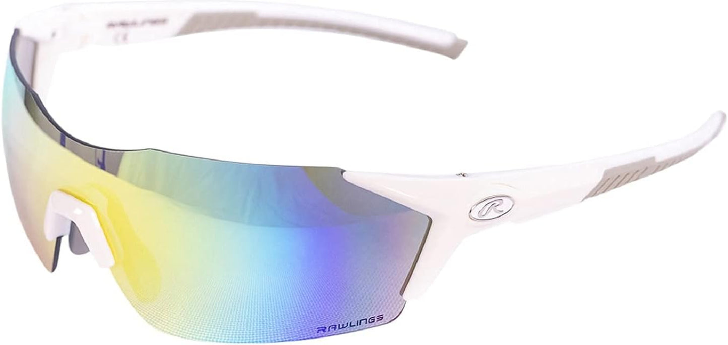 Sporting Goods 1801 Sunglasses in White and Blue