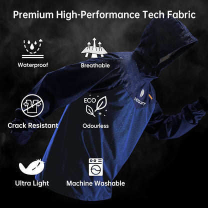 Men's Sauna Suit - Sweat-Enhancing Jacket and Pants for Gym Workouts