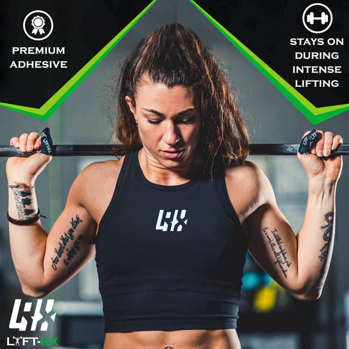 Premium Adhesive Weightlifting Hook Grip Tape for Olympic Weightlifting, Cross Fitness, and Athletic Performance - Thumb and Finger Protection, Enhanced Grip